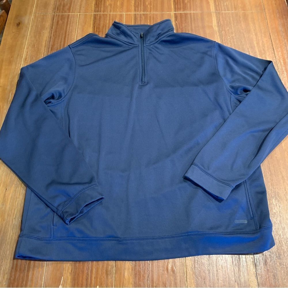 TEK GEAR Men’s Blue Quarter Zip Pullover XXL